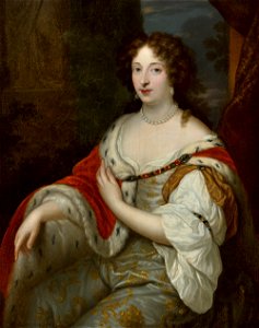 Caspar Netscher - Portrait of a Lady - P33w29 - Isabella Stewart Gardner Museum