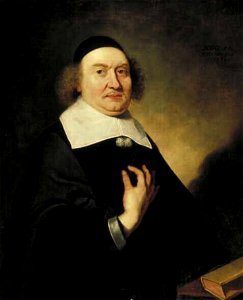 Caspar Netscher - Portret van een 56-jarige predikant - 1588 (OK) - Museum Boijmans Van Beuningen