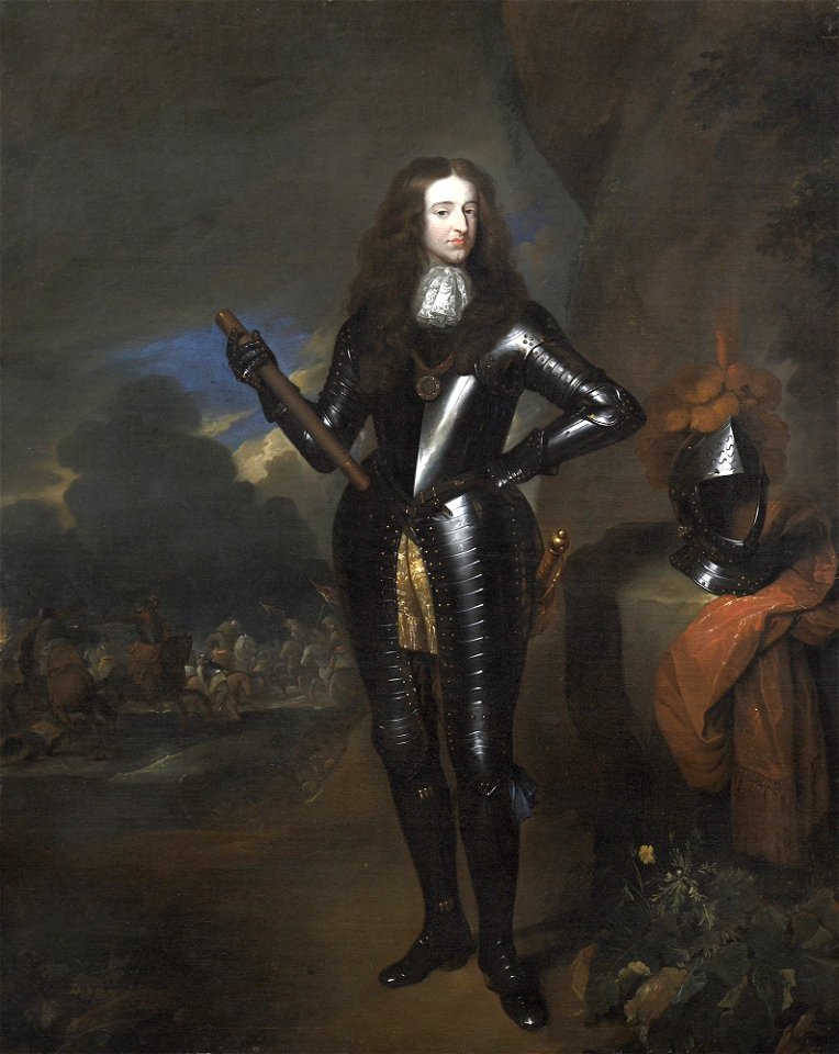 Caspar Netscher - William III, King of England, Prince of Orange and Nassau (1650–1702) - PP1 - Princeton University Art Museum