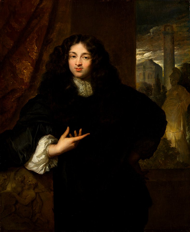 Caspar Netscher - Portrait of Maurits Le Leu de Wilhem (1643- 1724) - 126 - Mauritshuis