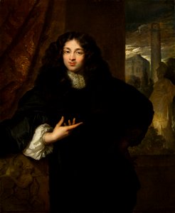 Caspar Netscher - Portrait of Maurits Le Leu de Wilhem (1643- 1724) - 126 - Mauritshuis
