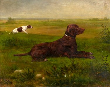 Caspar von Reth Hector und Tom 1898