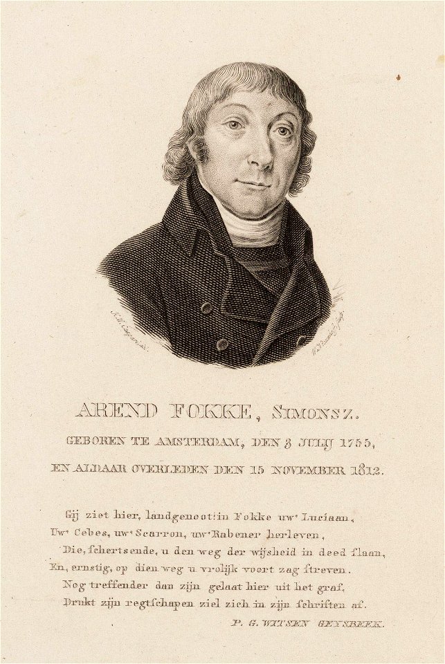 Caspari, Hendrik Willem (1770-1829), Afb 010097008448