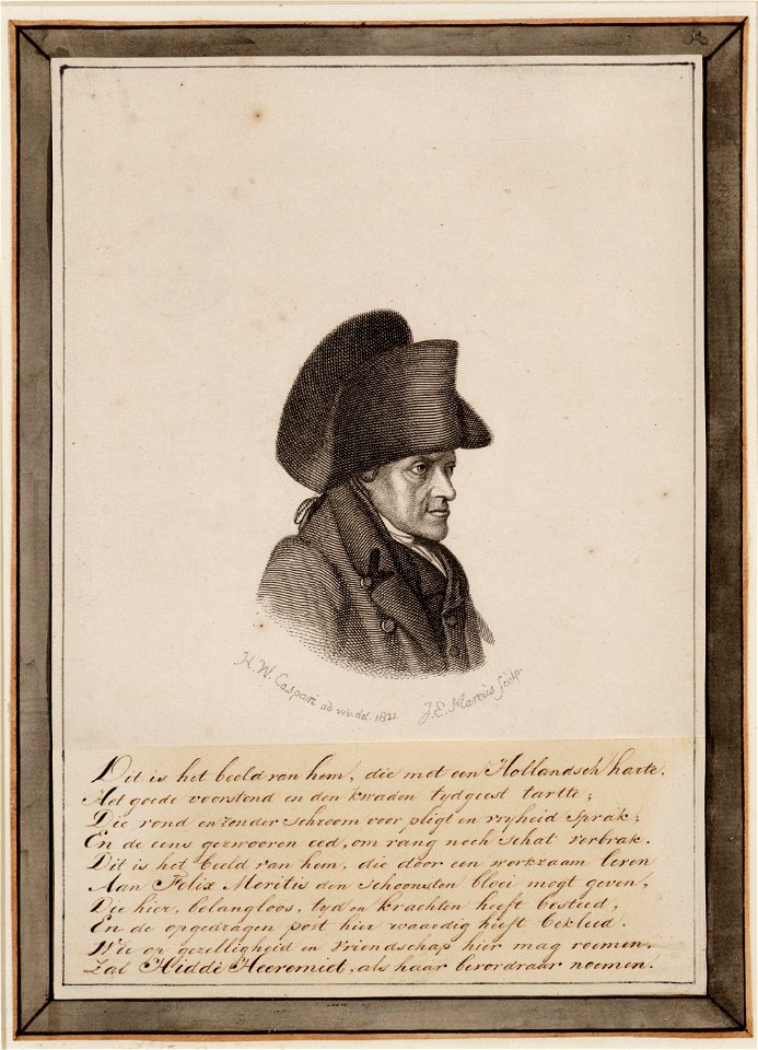Caspari, Hendrik Willem (1770-1829), Afb 010097008545