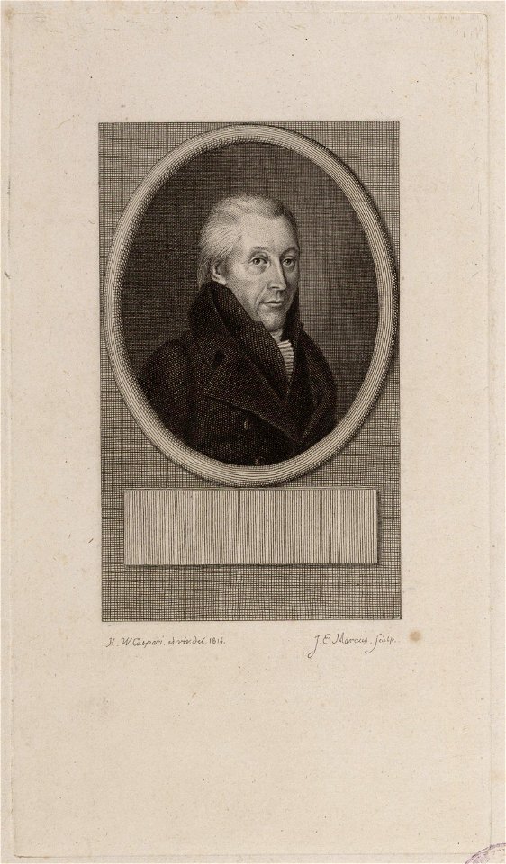 Caspari, Hendrik Willem (1770-1829), Afb 010097008621