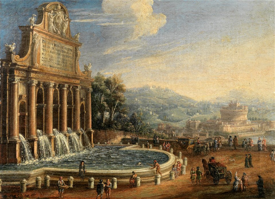 Caspar van Wittel Fontana dell’Acqua Paola