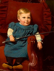 Caspar von Reth Kinderporträt 1897
