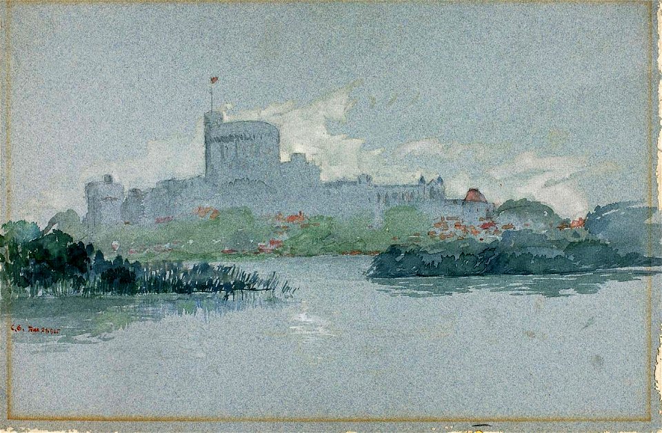 Cass Gilbert - Windsor Castle, England - 1962.13.41 - Smithsonian American Art Museum