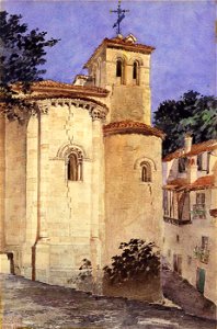 Cass Gilbert - Church at Segovia, Spain - 1962.13.50 - Smithsonian American Art Museum