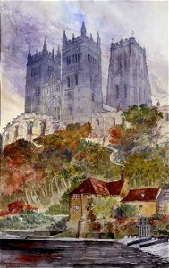 Cass Gilbert - Durham Cathedral, England - 1962.13.48 - Smithsonian American Art Museum