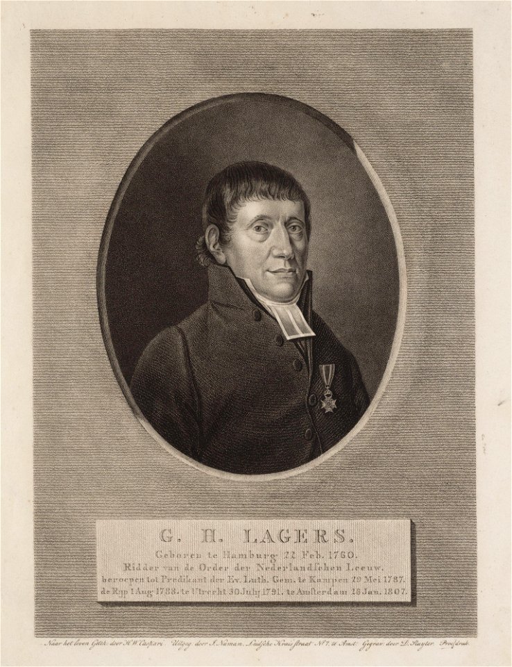 Caspari, Hendrik Willem (1770-1829), Afb 010097014479