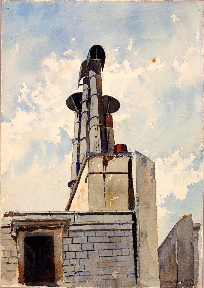 Cass Gilbert - Latin Quarter, Paris - 1962.13.20B - Smithsonian American Art Museum