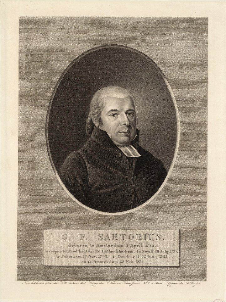 Caspari, Hendrik Willem (1770-1829), Afb 010097014616