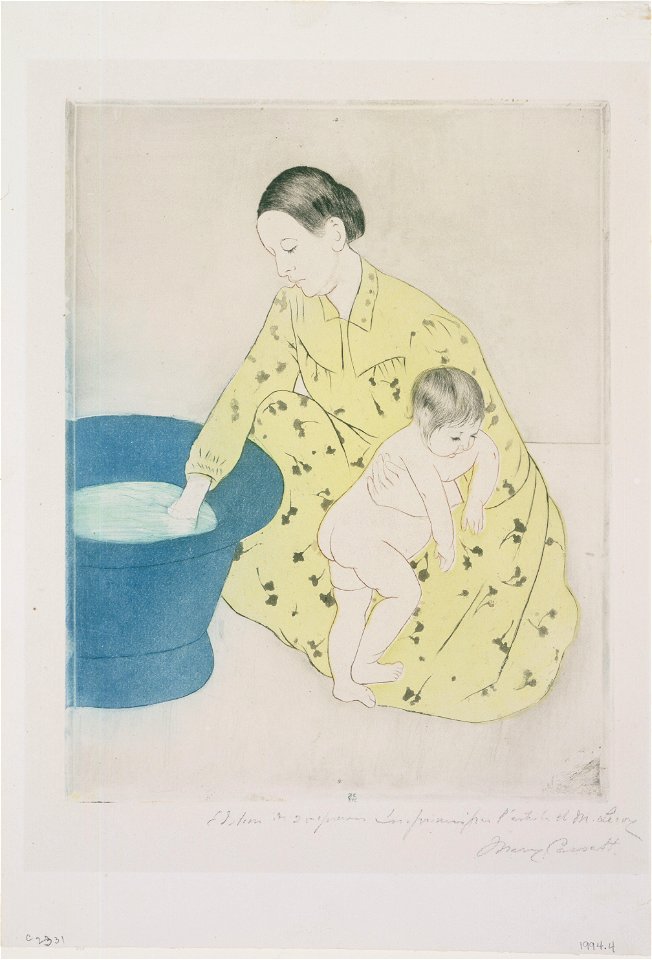 Mary Cassatt - The Bath - TFAA 1994.4
