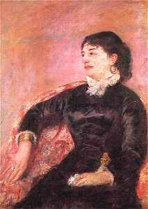 Cassatt Mary Portrait of an Italian Lady 1878