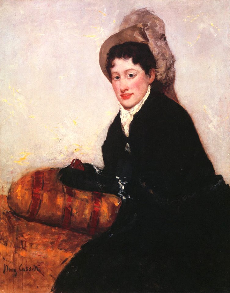Cassatt Mary Portrait of a Woman 1878
