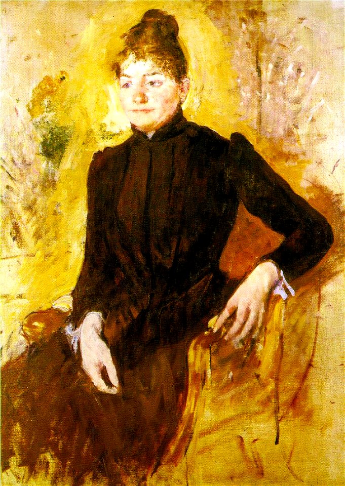 Cassatt Mary Woman in Black 1882