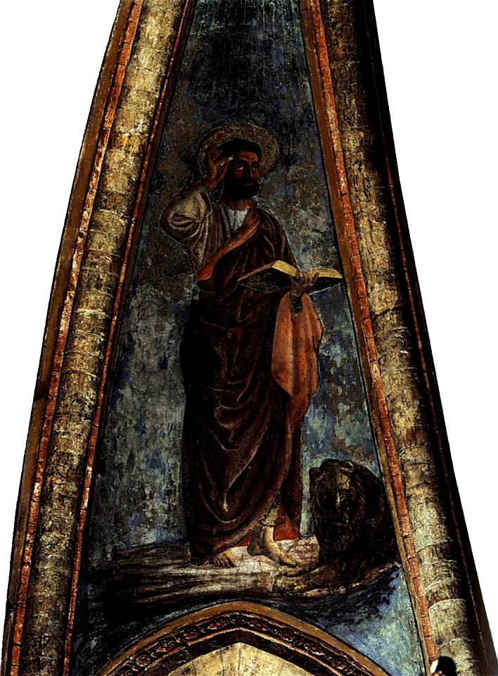 Andrea del castagno, affreschi di san zaccaria, san marco