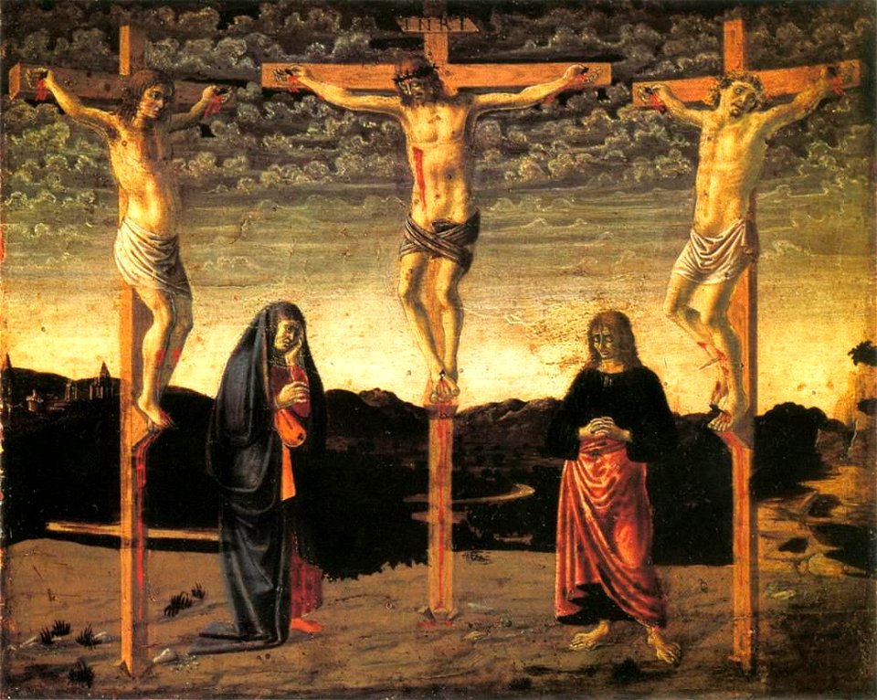 Andrea del Castagno - Crucifixion - WGA00349