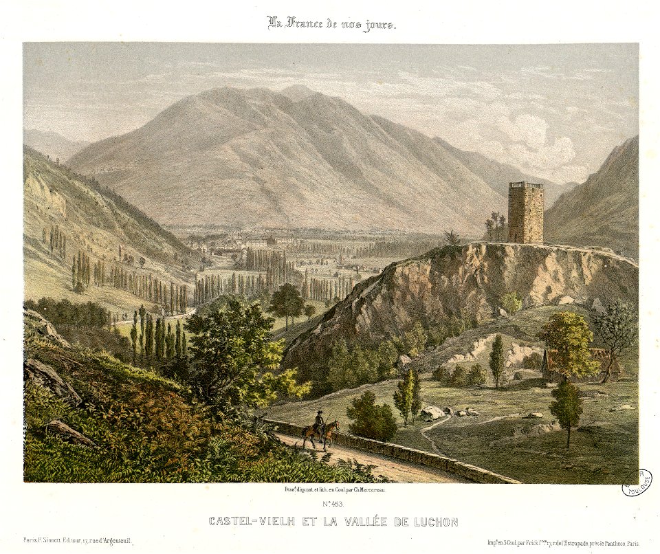 Castel-Vielh et la Vallée de Luchon - Fonds Ancely - B315556101 A MERCEREAU 1 012