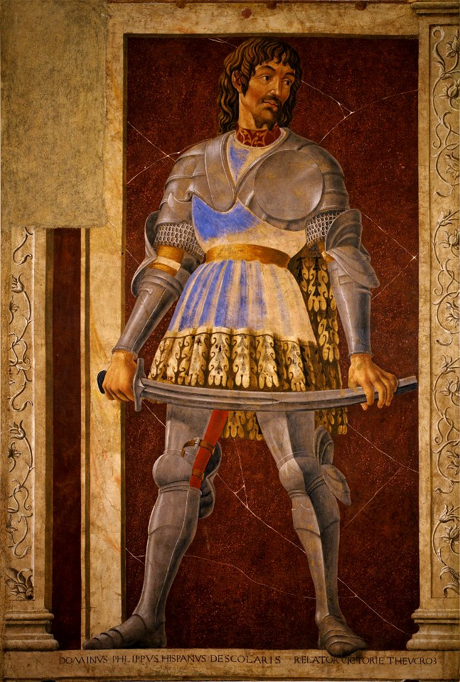 Andrea del Castagno - Pippo Spano, Niccolò Acciaiuoli, Francesco Petrarca - Google Art Project