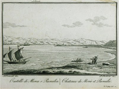 Castelli di Morea e Rumelia - Pomardi Simone - 1820