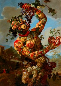 Allegory of Autumn by Giovanni Paolo Castelli, Lo Spadino