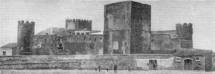 Castello di Alcamo (xilografia)