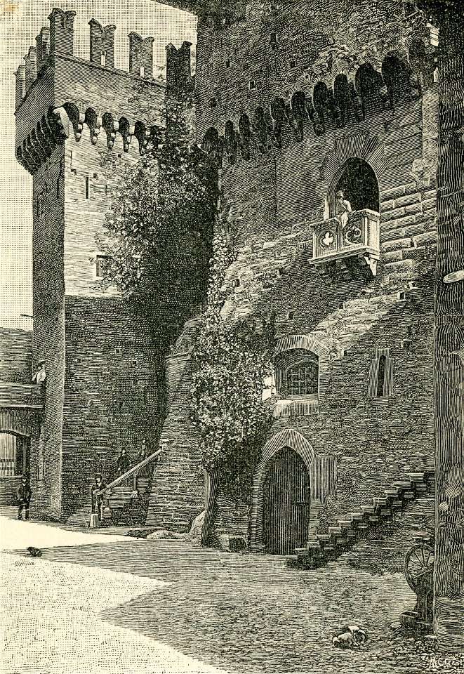 Castello di Tagliolo lato est