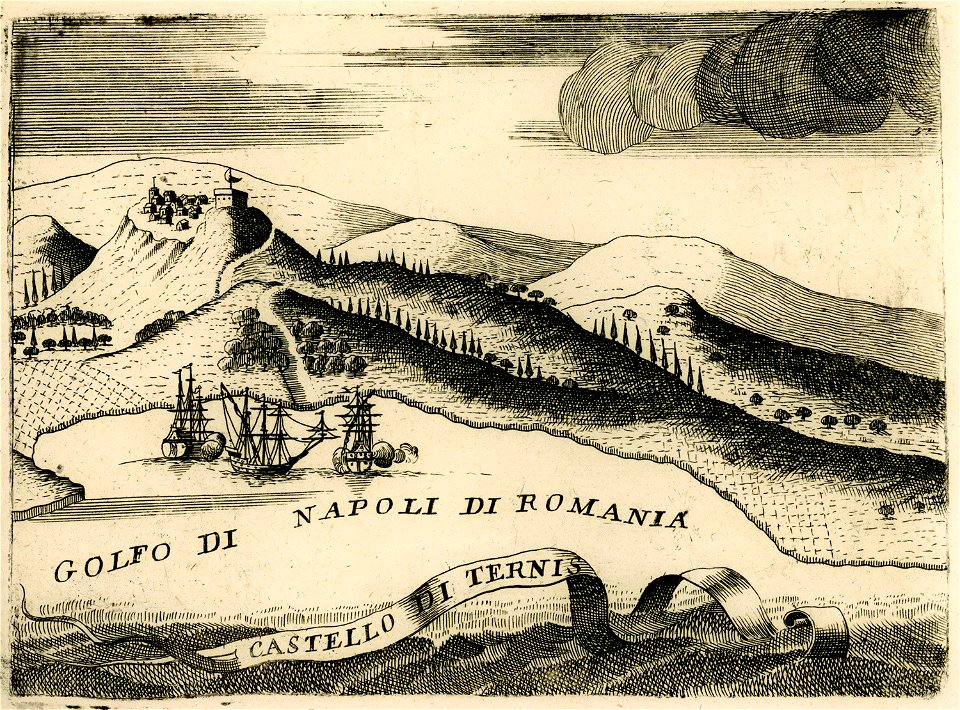 Castello di Ternis - Coronelli Vincenzo - 1688