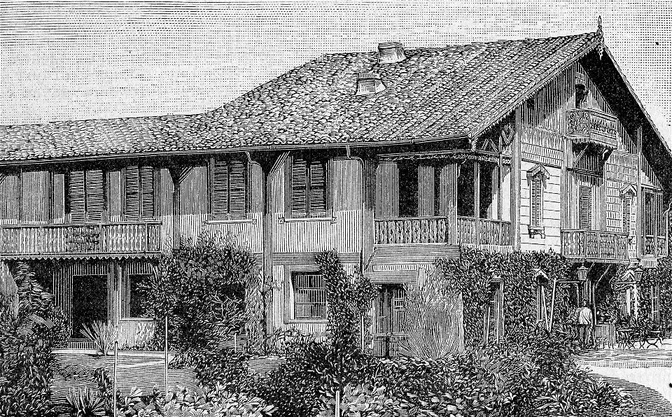 Castellammare – Chalet De Riseis (xilografia)