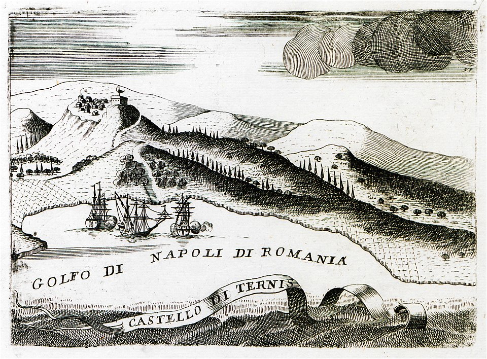 Castello di Ternis - Coronelli Vincenzo - 1686