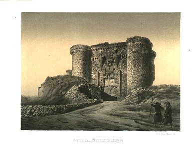 Castillo de Astorga, 1857