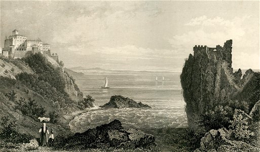 Castello di Duino acquaforte