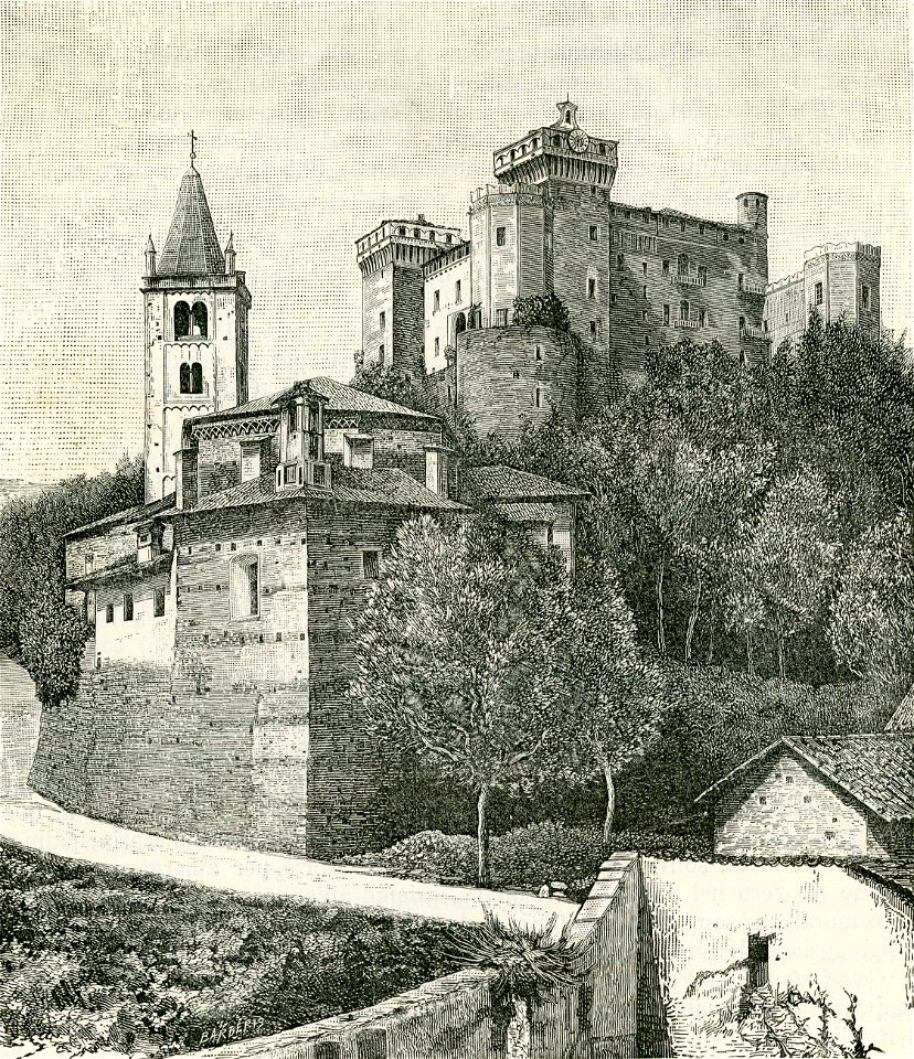 Castello di Verzuolo (xilografia)