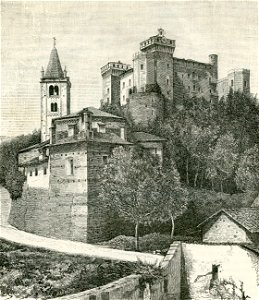 Castello di Verzuolo (xilografia)