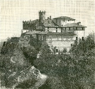 Castello di Manta (xilografia)