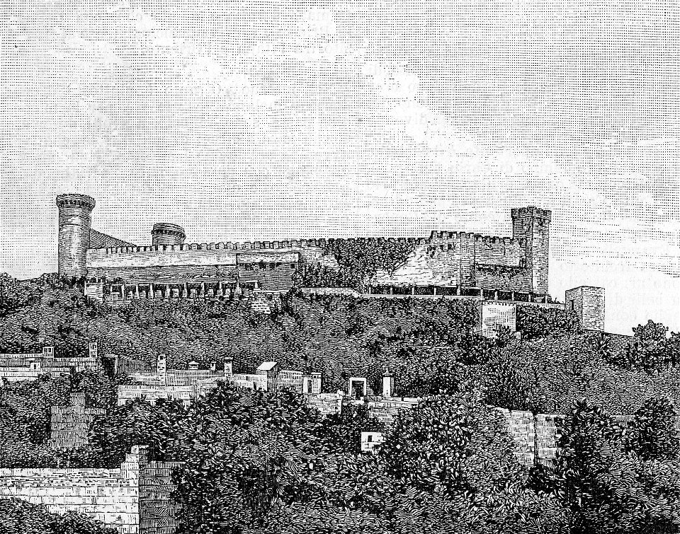 Castello di Oria (xilografia)