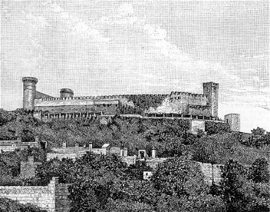 Castello di Oria (xilografia)