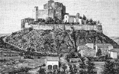 Castello di Rossena (xilografia)