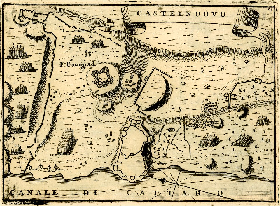 Castelnuovo - Coronelli Vincenzo - 1688