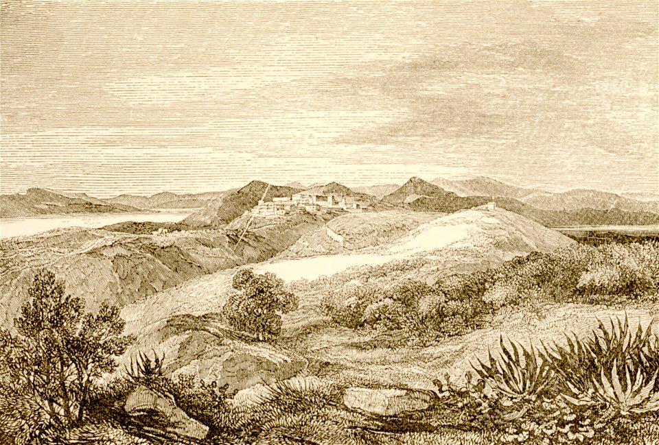 Castle and Town of Trikeri - Wordsworth Christopher - 1882