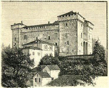 Castello di Silvano d Orba lato ovest