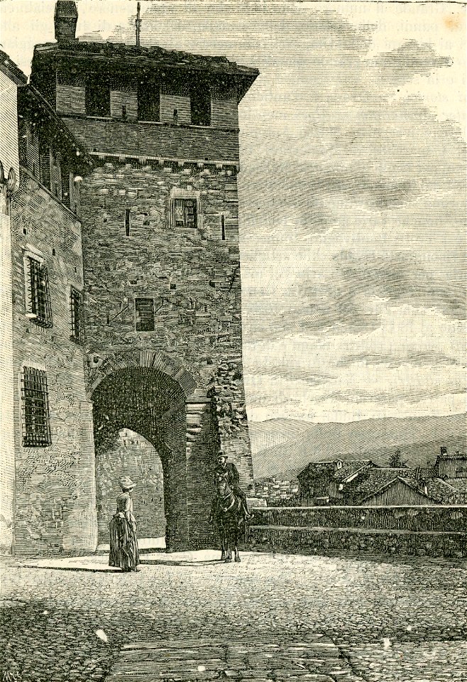 Castello di Tagliolo lato nord
