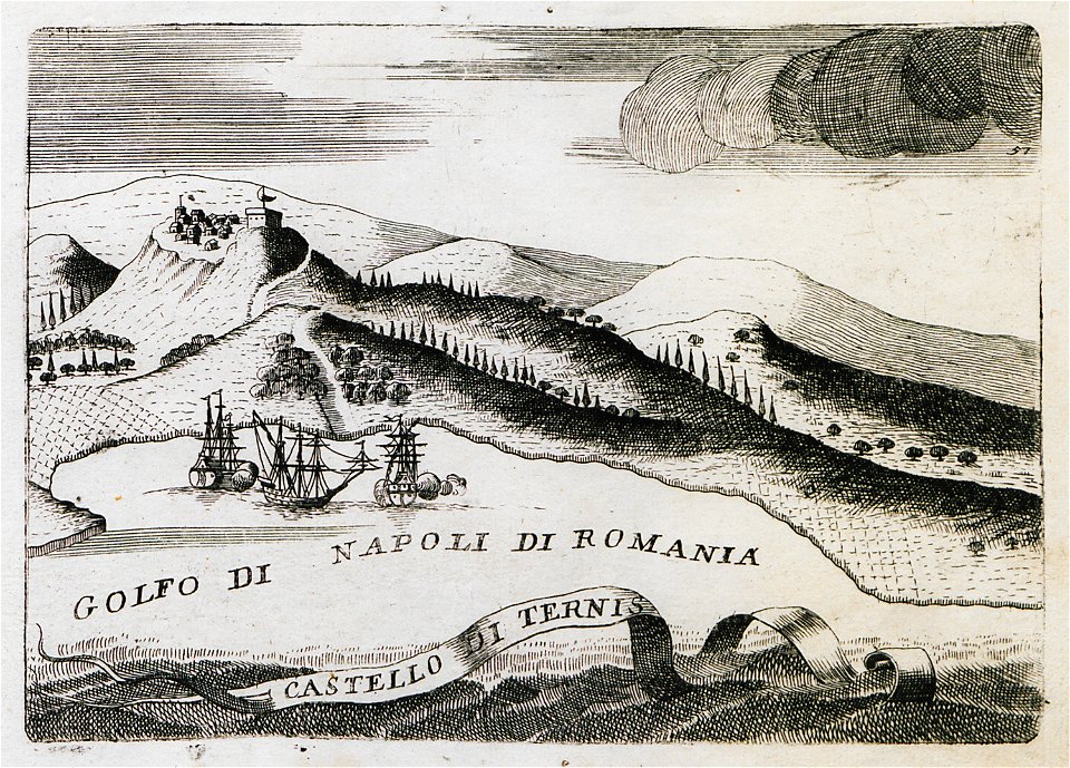 Castello di Ternis - Coronelli Vincenzo Maria - 1708