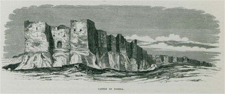 Castle of Edessa - Texier Charles - 1864