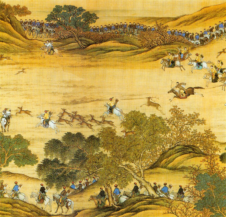 Castiglione - Hunting of Emperor Qianlong