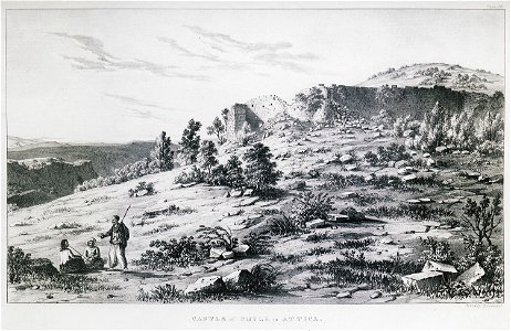 Castle of Phyle in Attica - Dodwell Edward - 1834