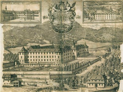 Castle Soteska (Ainöd) by Valvasor