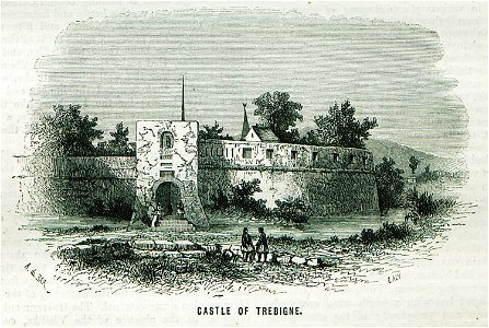 Castle of Trebigne - Ainsworth William Francis - 1870
